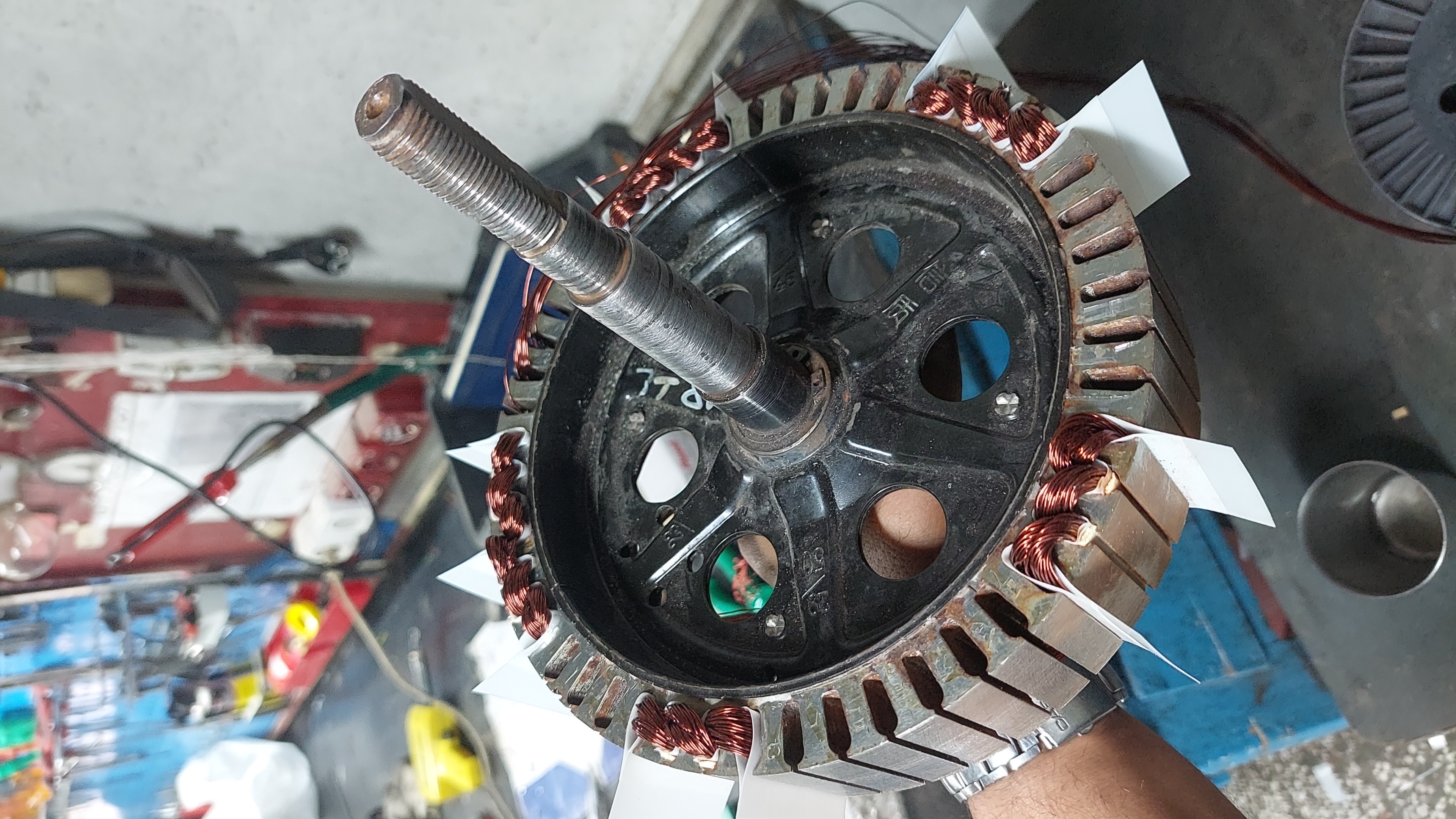 Elektrikli Bisiklet Motor Sargısı Sarımı